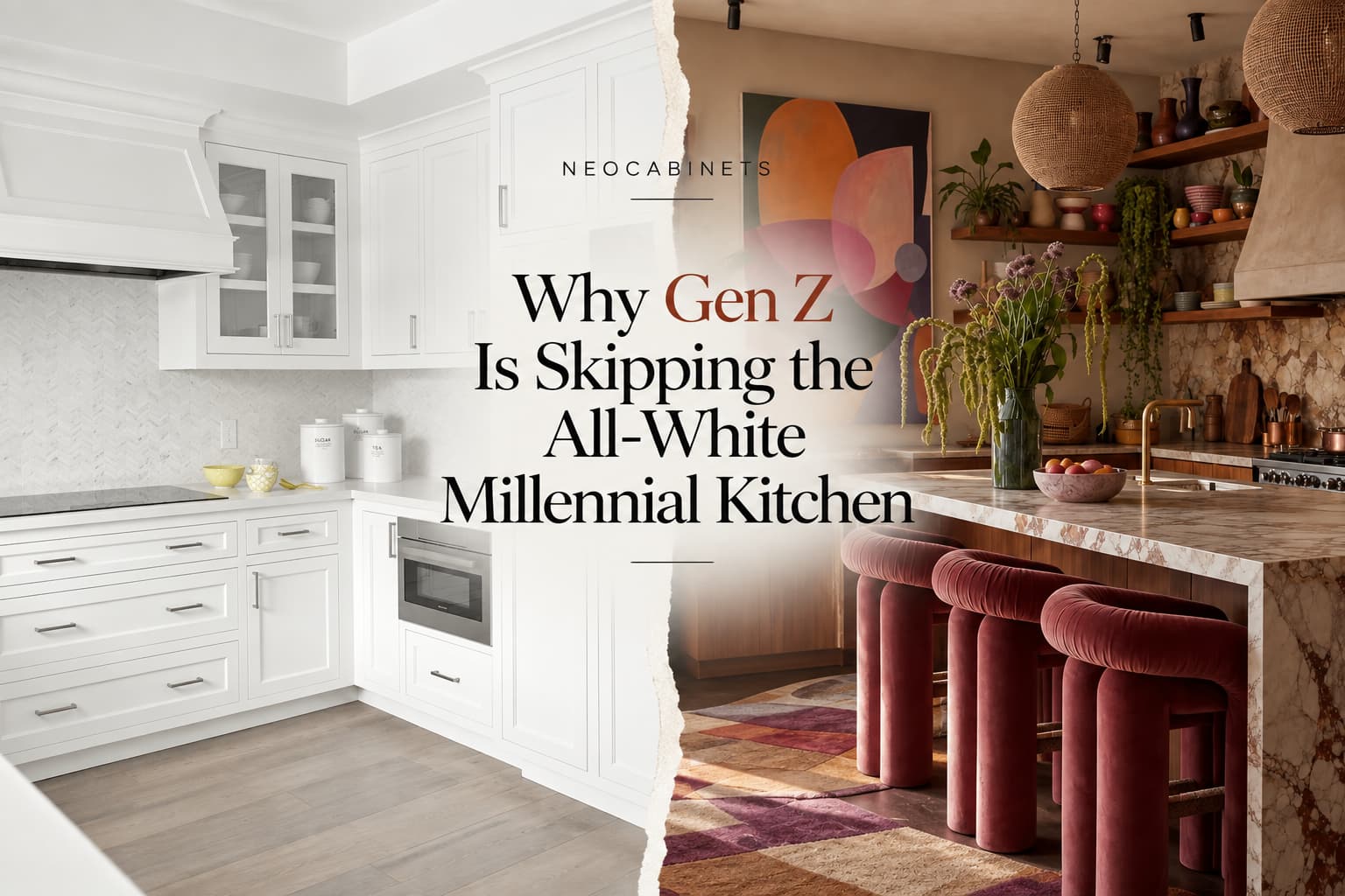 Why Gen Z Is Skipping the All-White Millennial Kitchen
