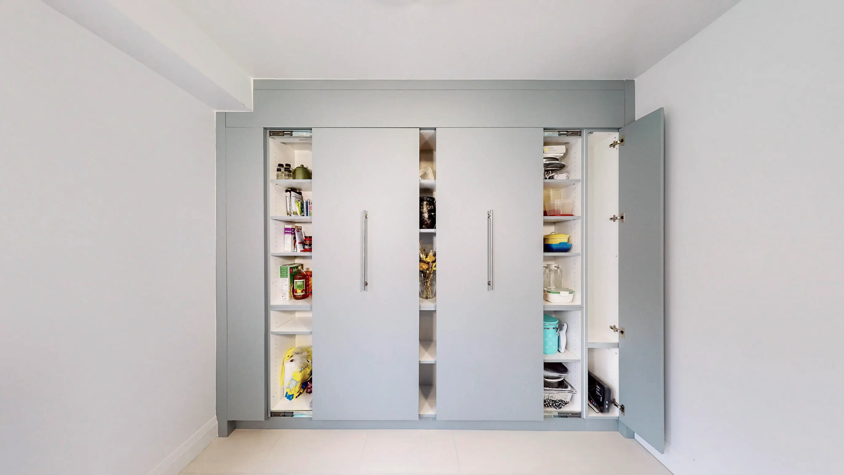 Oakville Custom Pantry & Storage Wall